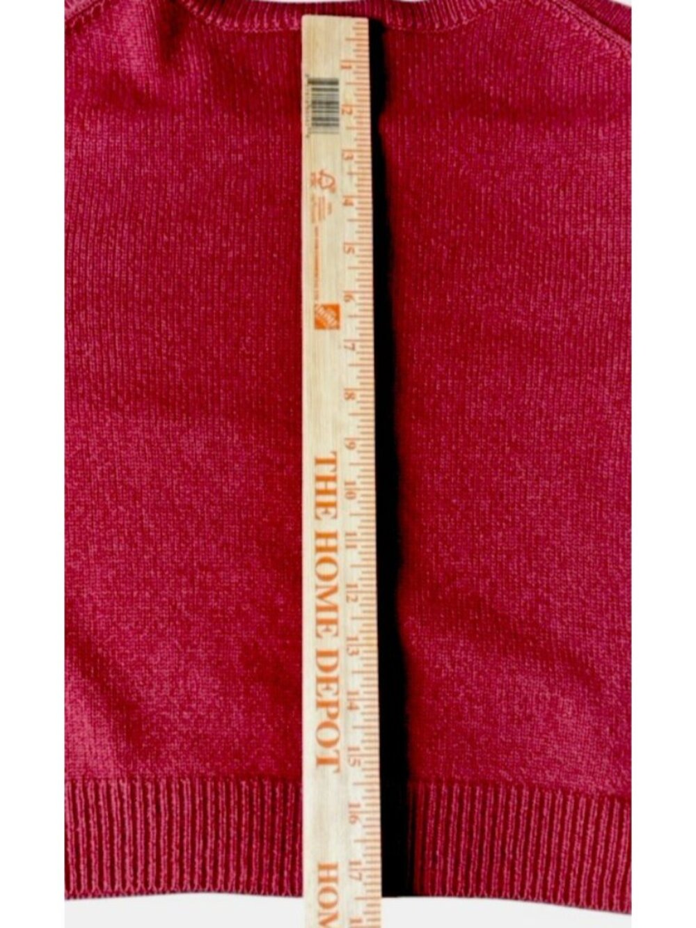 Reformation Cardigan Womens Small Clara Cashmere Crew Rosewood Cropped - Picture 6 of 7